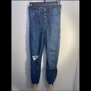 American eagle high waisted skinny jeans